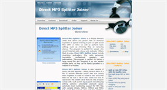 Desktop Screenshot of mp3-splitter-joiner.com